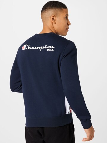 Champion Authentic Athletic Apparel Sweatshirt in Blue
