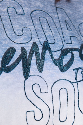 Sweat-shirt 'Meerliebe III' Soccx en bleu