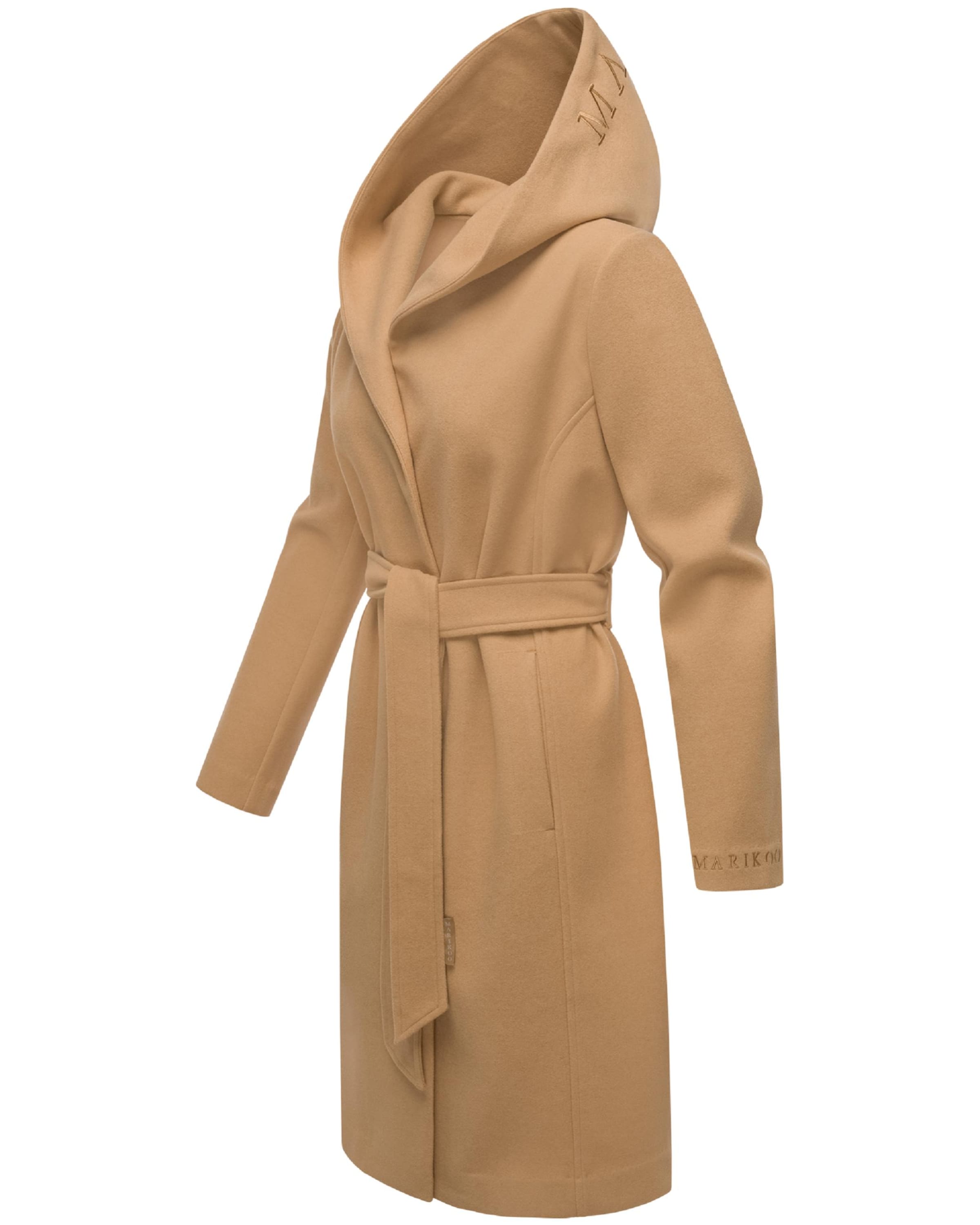 MARIKOO Between-seasons coat 'Kailii 16' in Beige