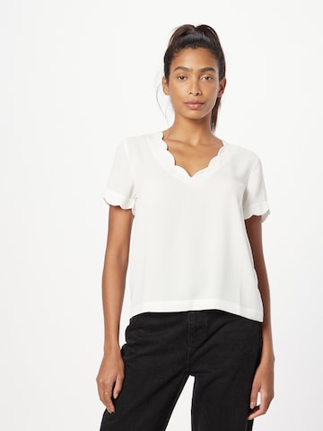 ABOUT YOU - Camiseta 'Fotini' en blanco: frente