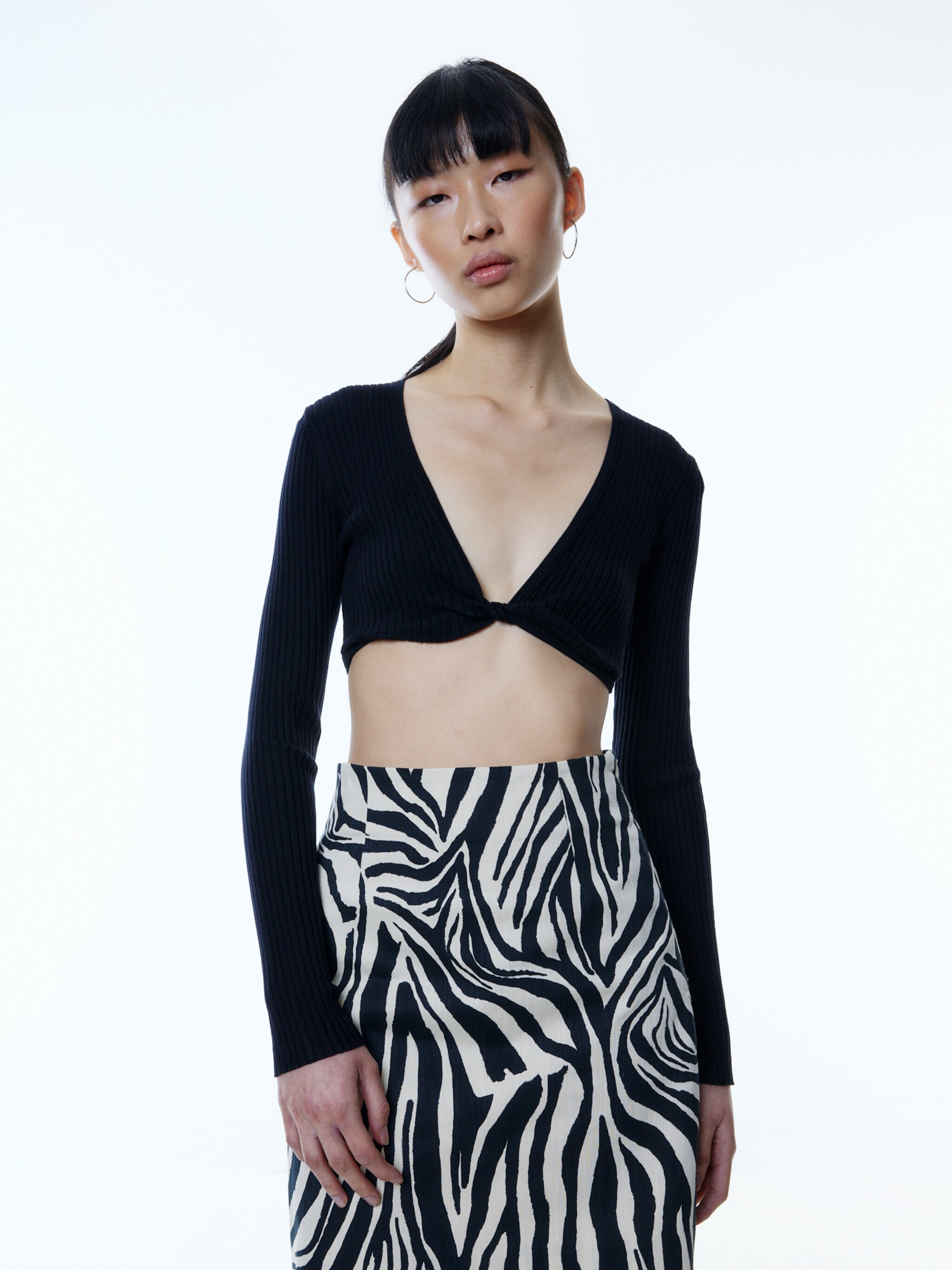 EDITED Producten Shirt 'Marielle' Zwart