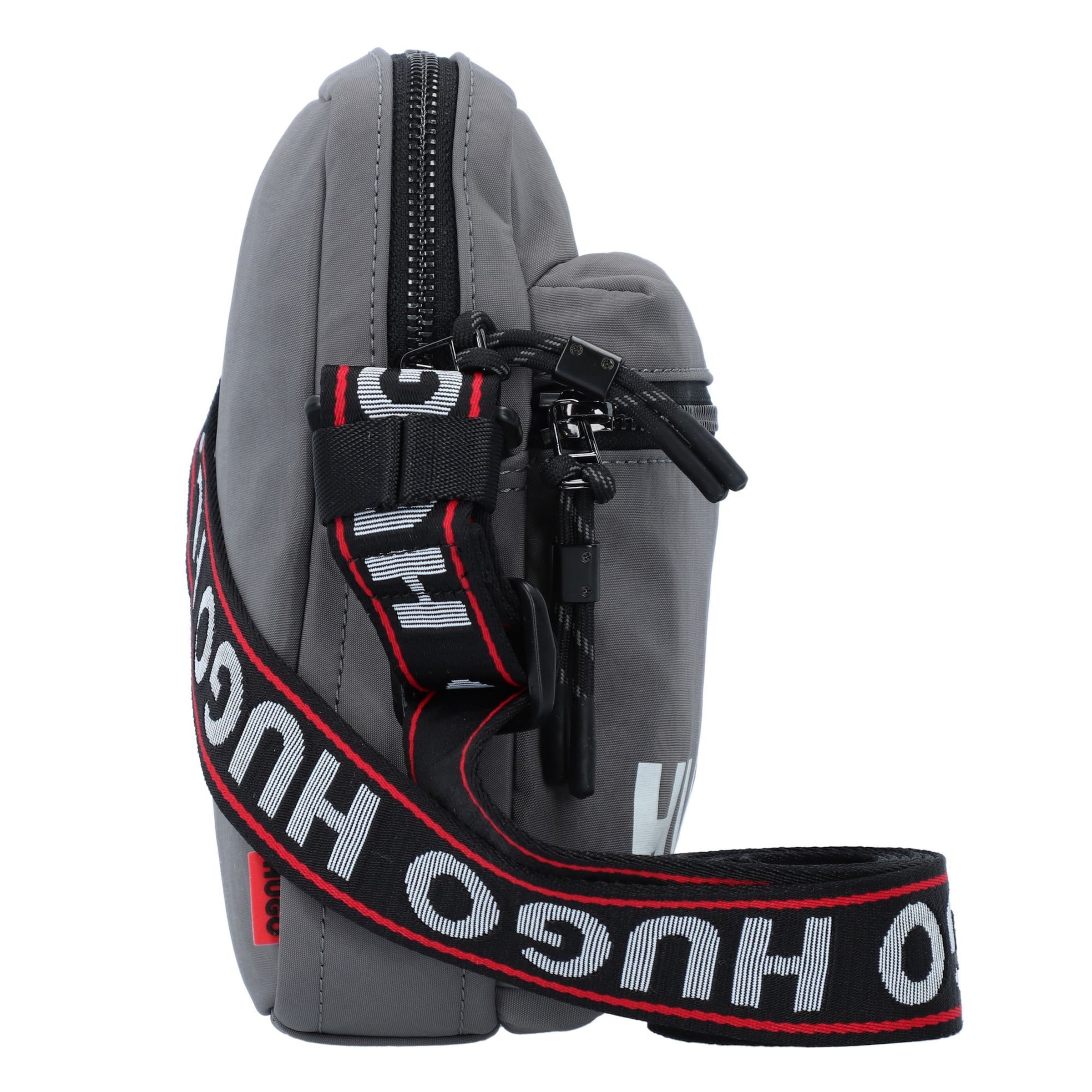 HUGO Umhängetasche 'Quentyn' in Grau