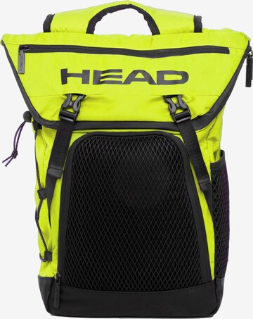 HEAD Backpack in Yellow: front