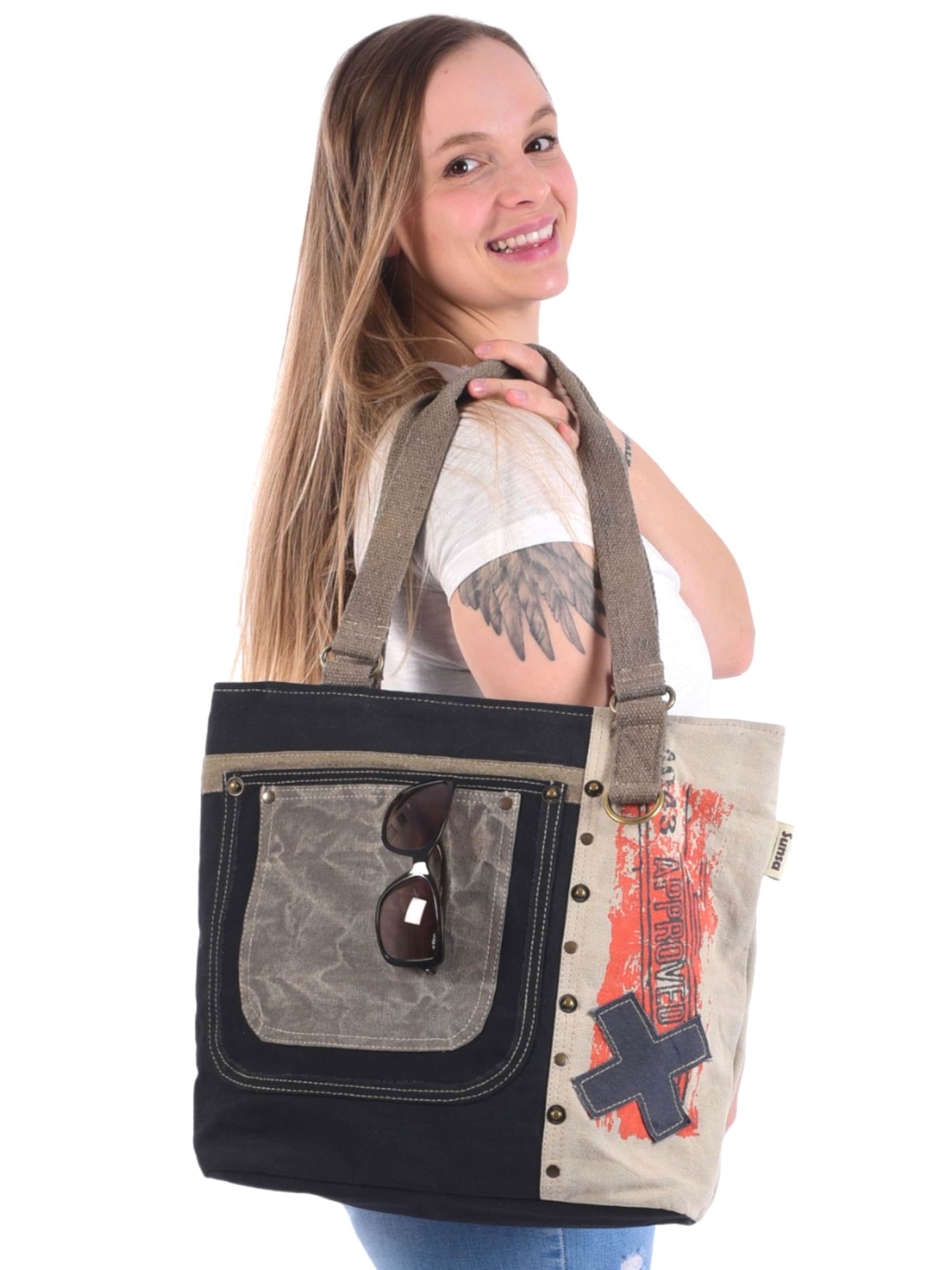 Sunsa Shopper 'Sunsa'‌‌‌‌‌‌‌ in Schwarz