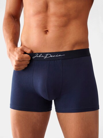 JOHN DEVIN Boxer shorts in Blue: front