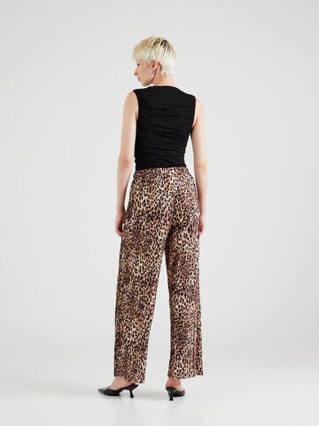 TOPSHOP Wide Leg Hose in Beige