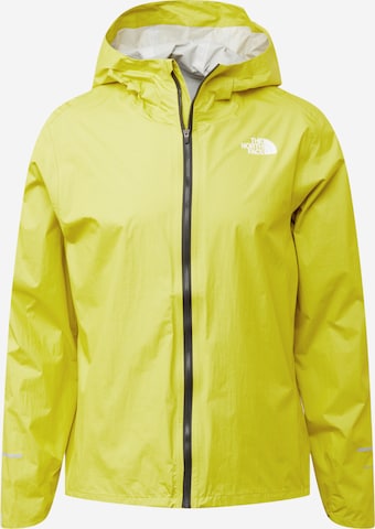 Giacca per outdoor di THE NORTH FACE in giallo: frontale