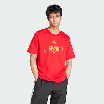 T-Shirt fonctionnel 'UEFA EURO24™ Spain' ADIDAS PERFORMANCE en rouge : devant