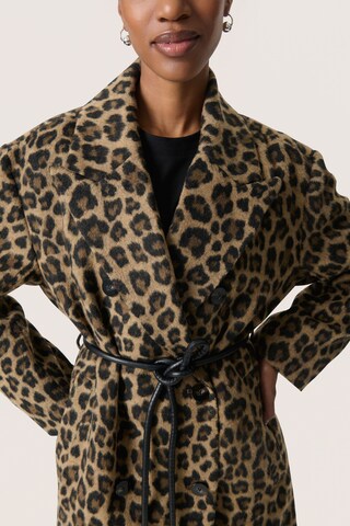 Manteau mi-saison 'Leony Mafalda' SOAKED IN LUXURY en marron