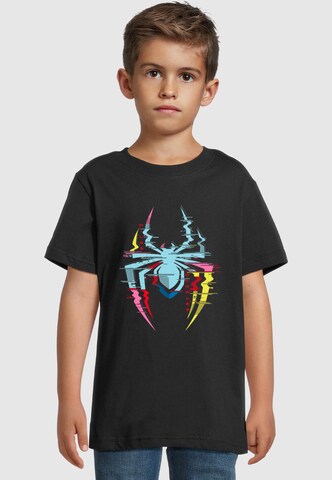 T-Shirt 'Spiderman - Graffiti' ABSOLUTE CULT en noir : devant