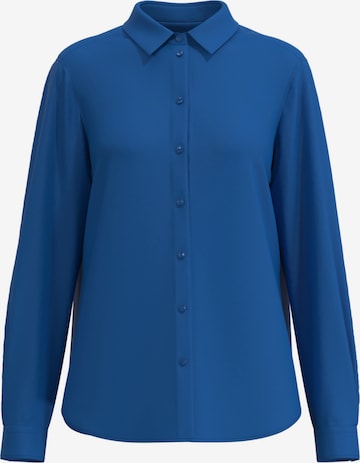 SEIDENSTICKER Bluse 'Schwarze Rose' in Blau: Vorderseite