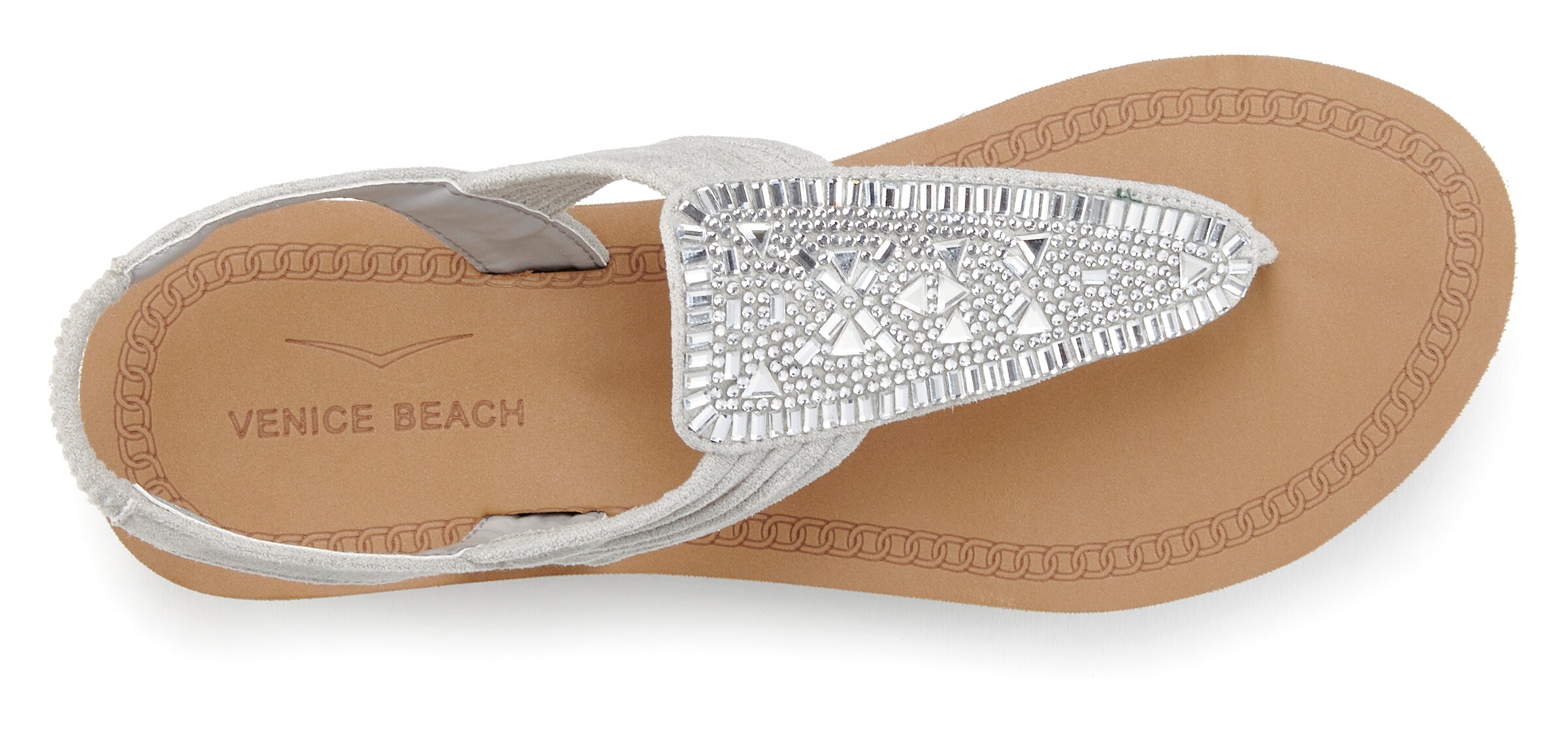 VENICE BEACH - Sandalias de dedo en gris