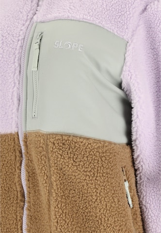 SLOPE Fleece Jacket 'Katau' in Purple