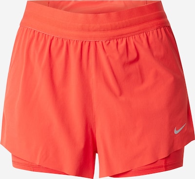 Sportinės kelnės iš NIKE, spalva – oranžinė-raudona / balkšva, Prekių apžvalga