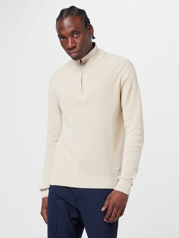 BLEND Sweater in Beige: front