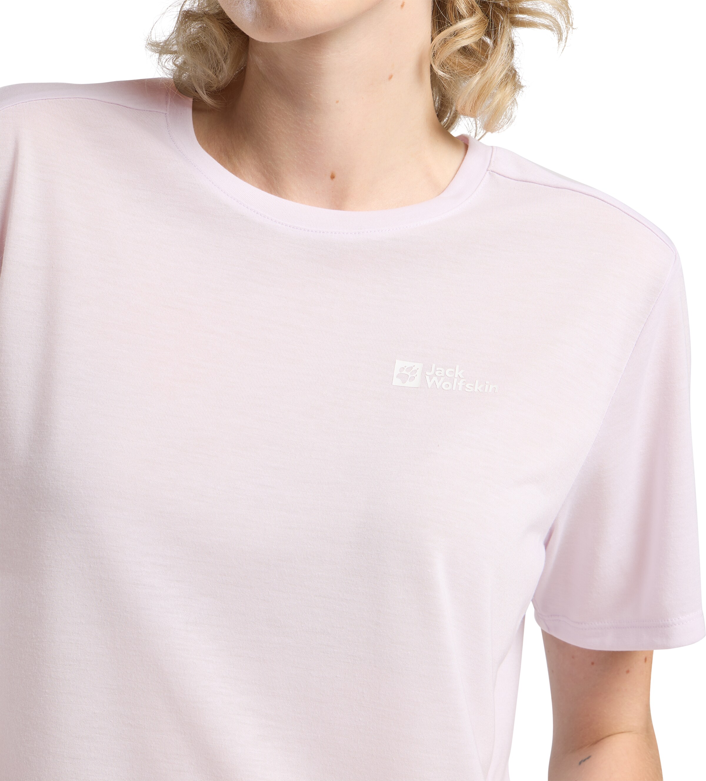 JACK WOLFSKIN Performance Shirt in Purple