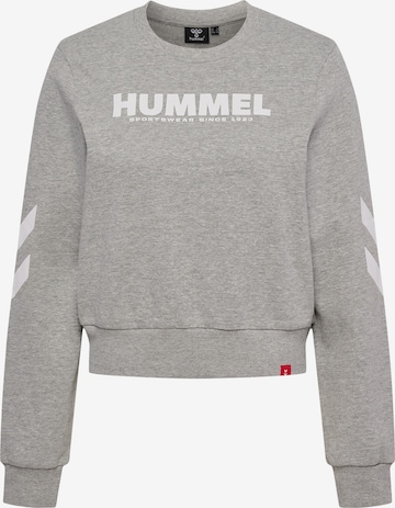 Hummel Bluzka sportowa 'Legacy' w kolorze szary: przód