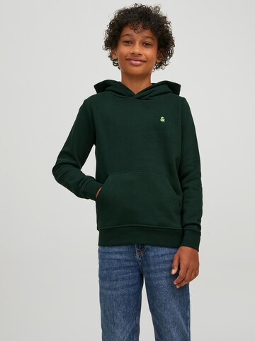 Sweat 'Star' Jack & Jones Junior en vert : devant