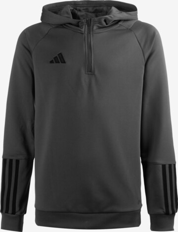 ADIDAS PERFORMANCE Athletic Sweatshirt 'Tiro 23 Competition' in Grey: front