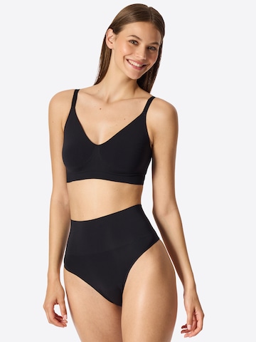 SCHIESSER Top ' Seamless Contouring ' in Zwart
