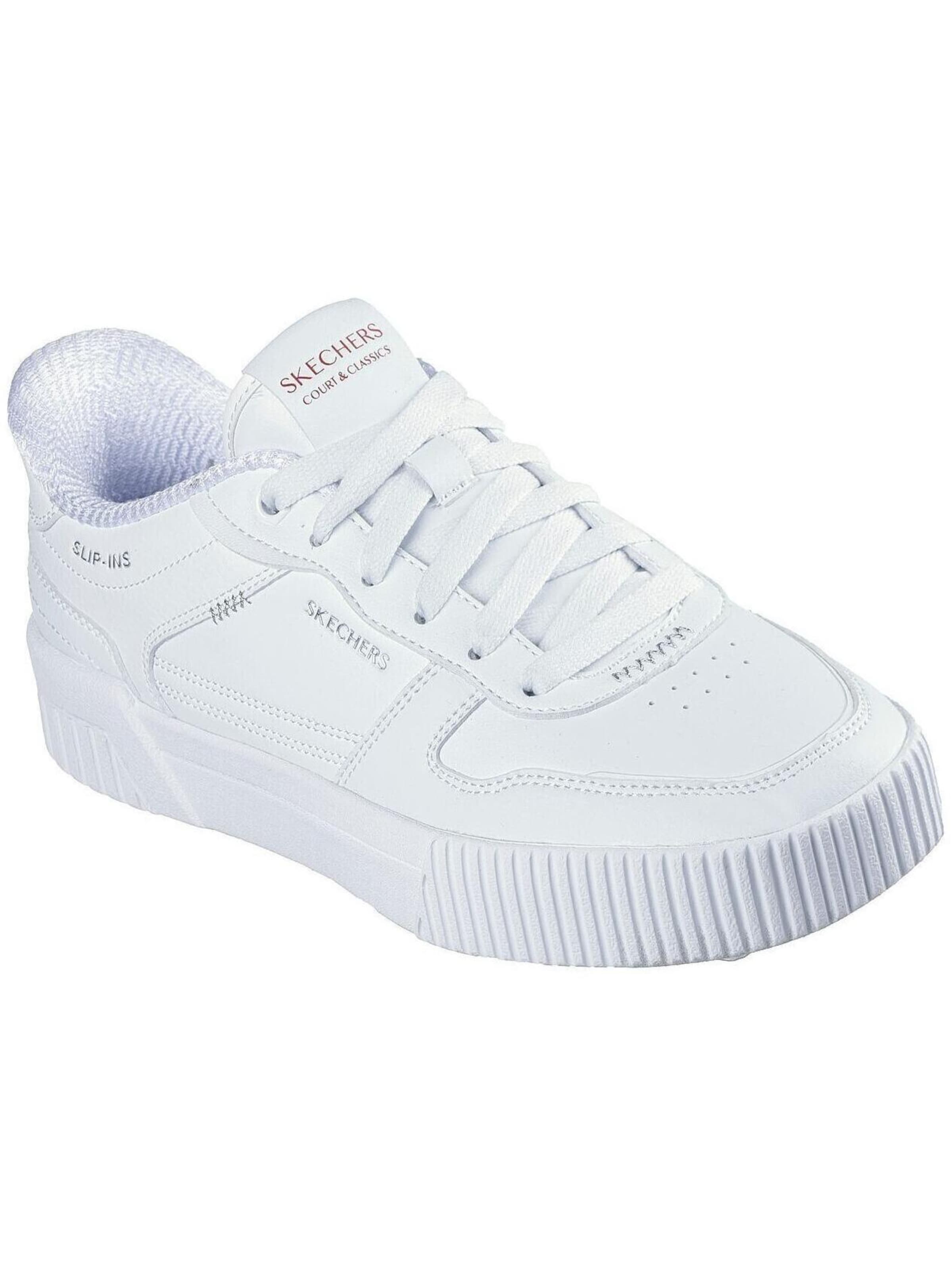 SKECHERS Sportschoen 'Skechers Jade-put It In Neutr' in Wit: voorkant