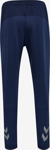 Hummel Slimfit Sportbroek 'Lead' in Blauw