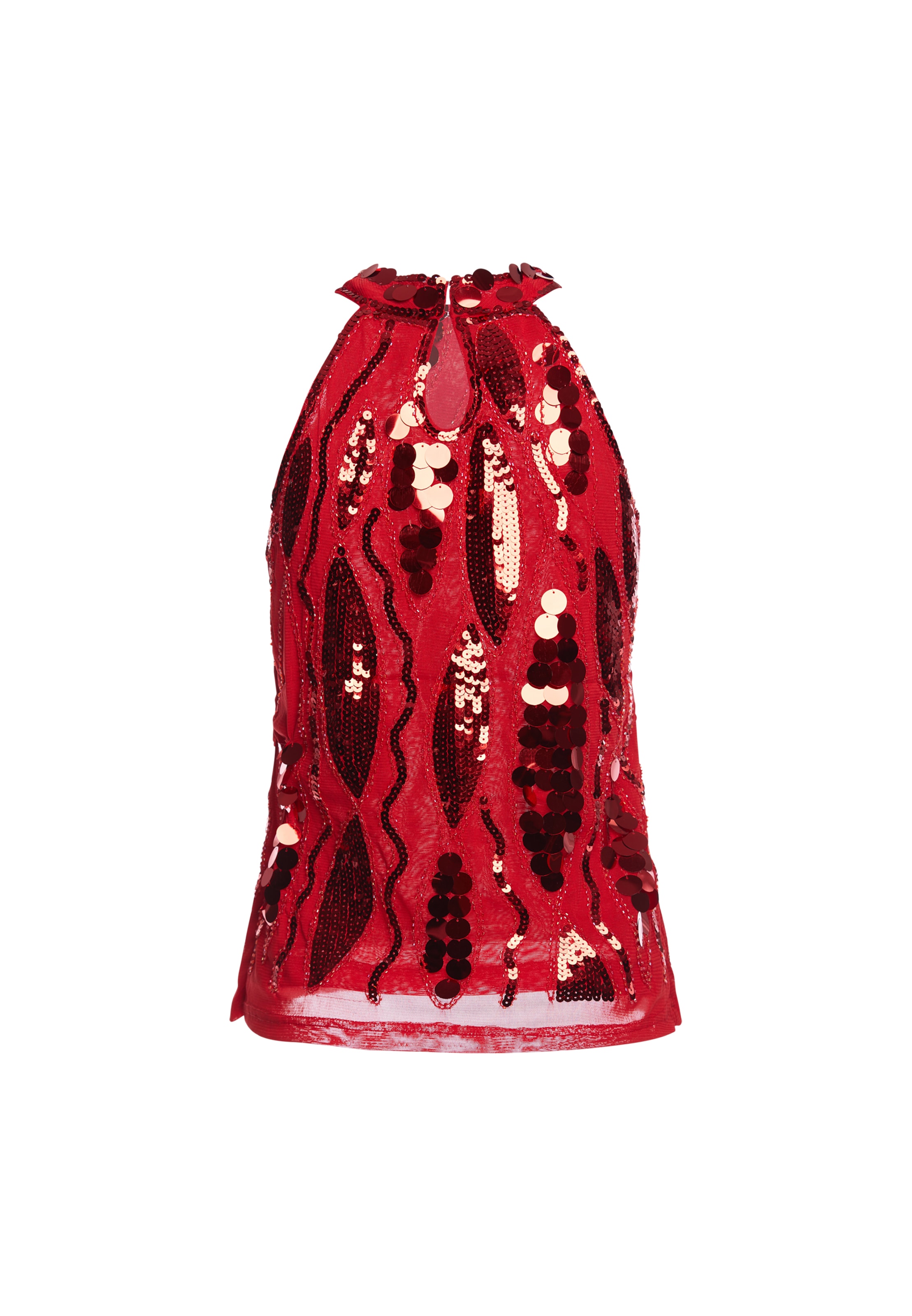 Haut faina en rouge