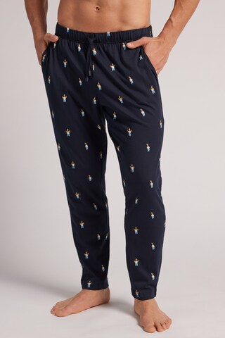 INTIMISSIMI Pajama Pants 'THE SIMPSONS HOMER' in Blue: front