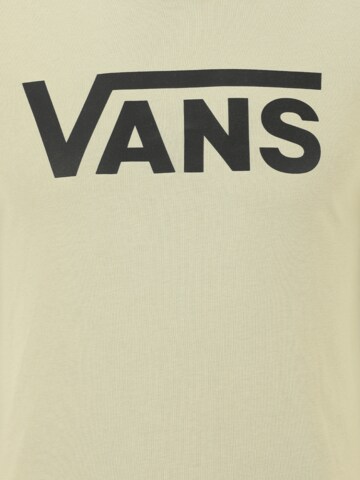 VANS Tričko 'CLASSIC' – zelená