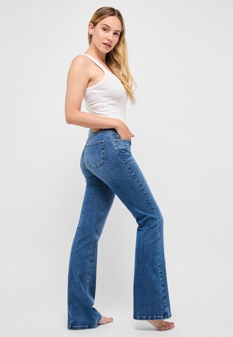 Angels Bootcut Bootcut Jeans Jeans Leni Flared mit weitem Bootcut in Blau