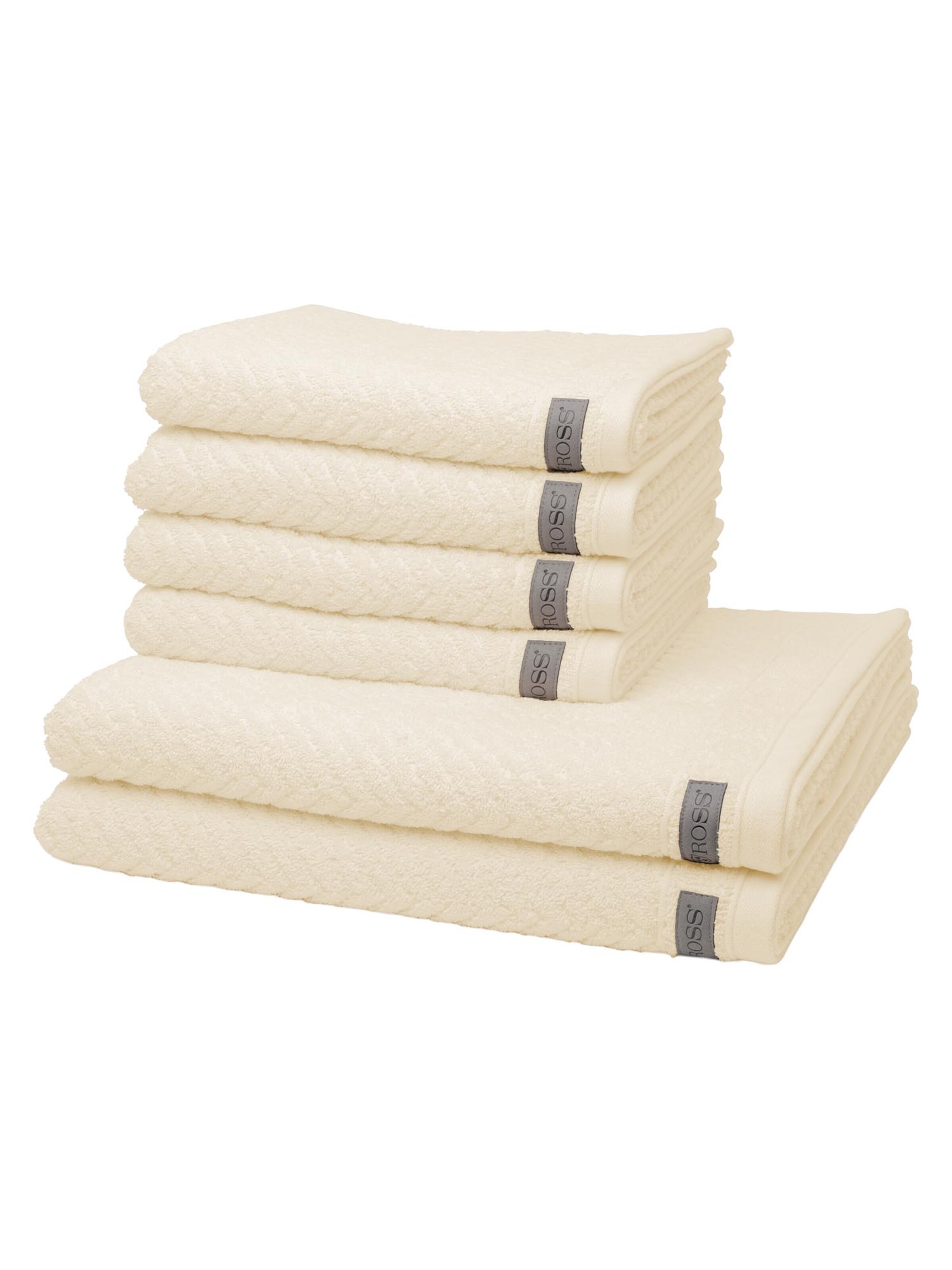 ROSS Towel 'Smart' in Beige: front