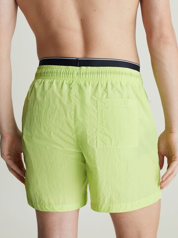 Calvin Klein Swimwear Board Shorts in Green