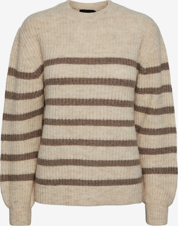 PIECES Sweater 'NANNA' in Beige: front