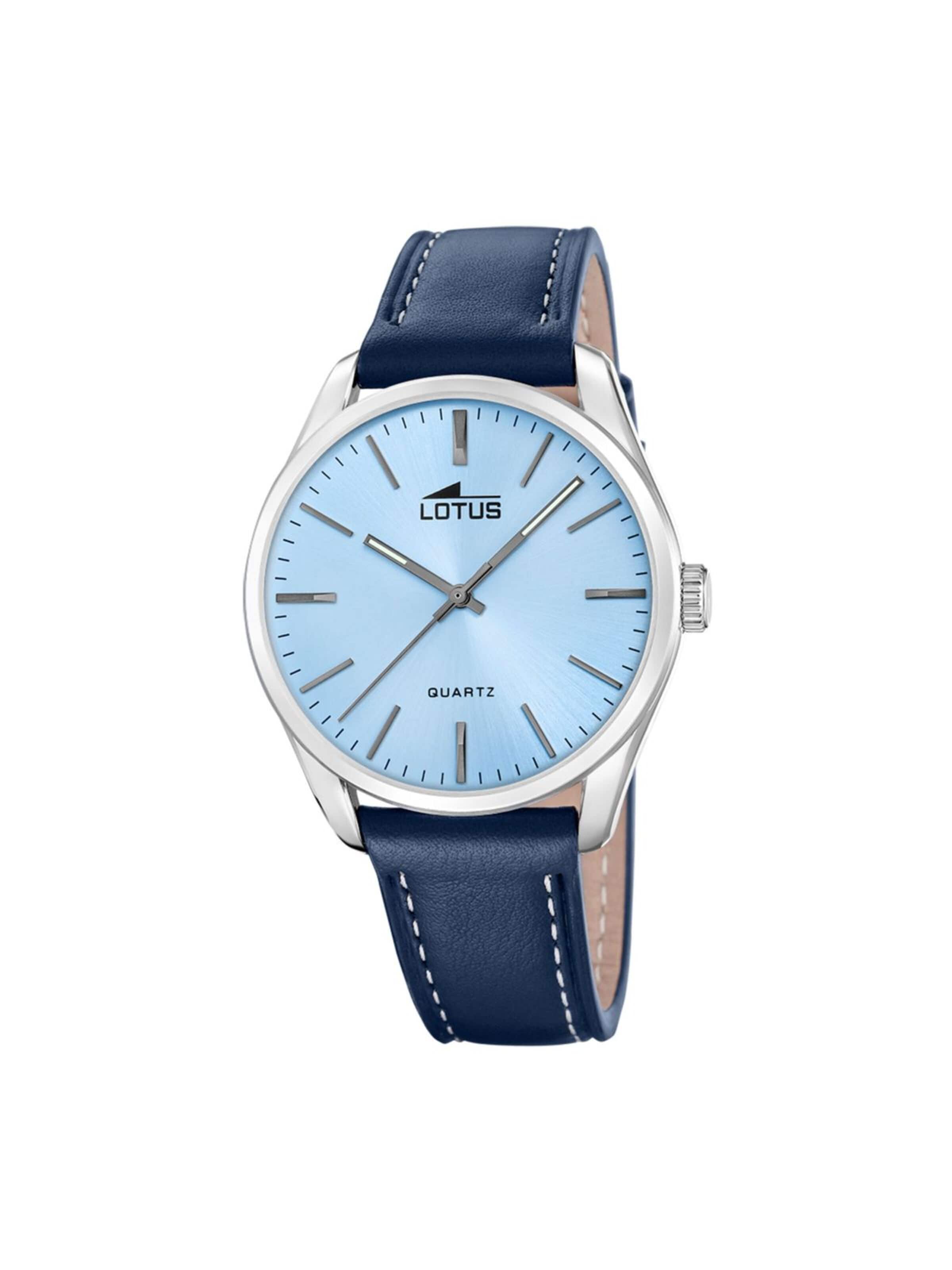 Lotus Analoog horloge 'Watch Minimalist For Him' in Blauw: voorkant