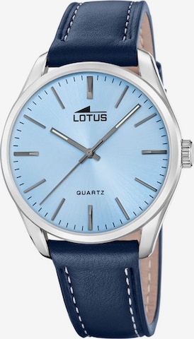 Lotus Analoog horloge 'Watch Minimalist For Him' in Blauw: voorkant