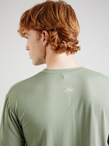 QUIKSILVER Performance Shirt 'COASTAL RUN' in Green