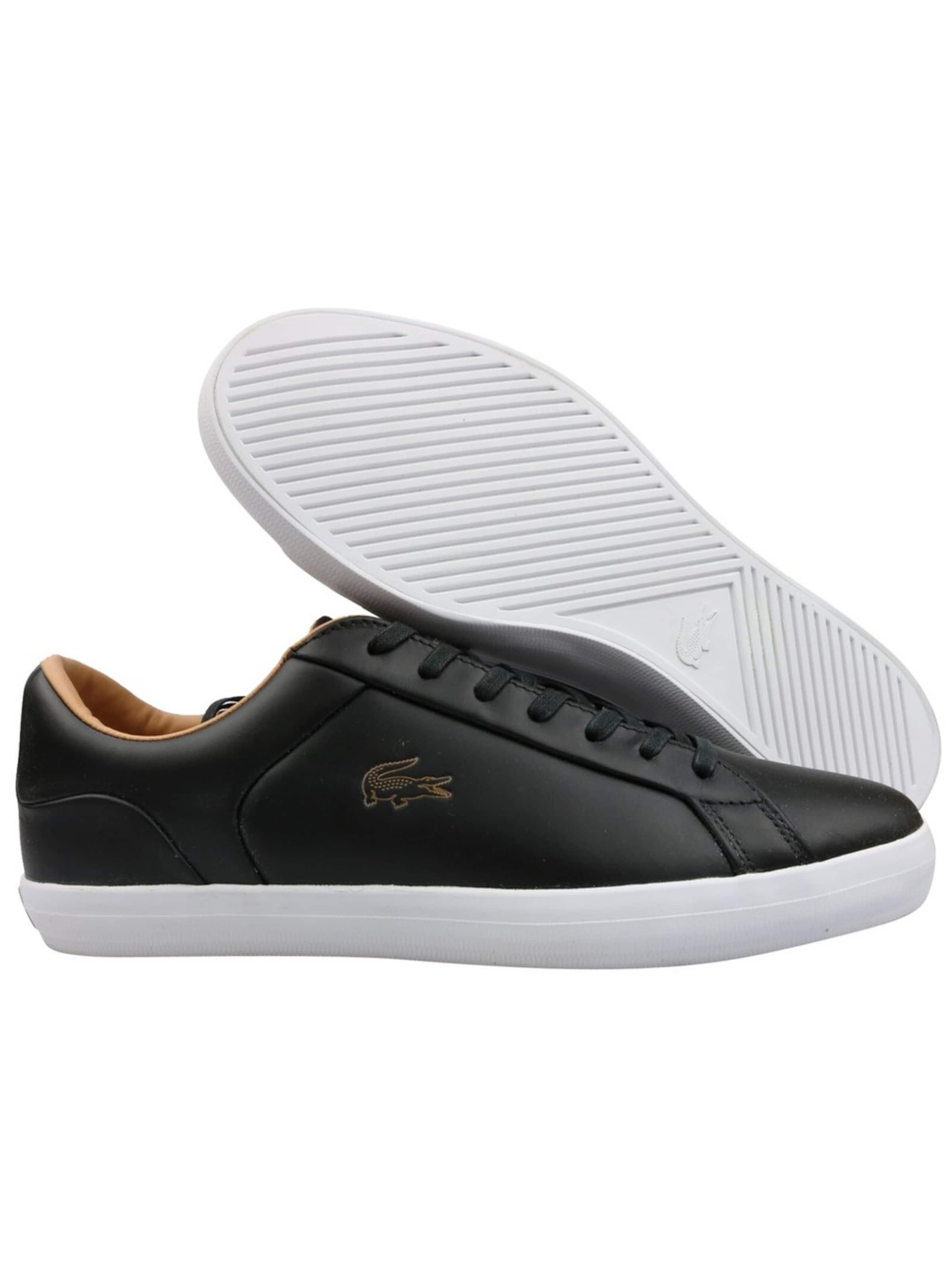 LACOSTE Sneakers laag 'Lacoste Lerond 0320 CMA' in Zwart