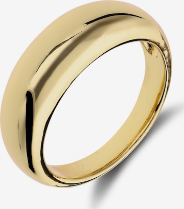 Lucardi Ring in Goud: voorkant