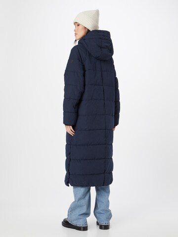 mėlyna QS Žieminis paltas