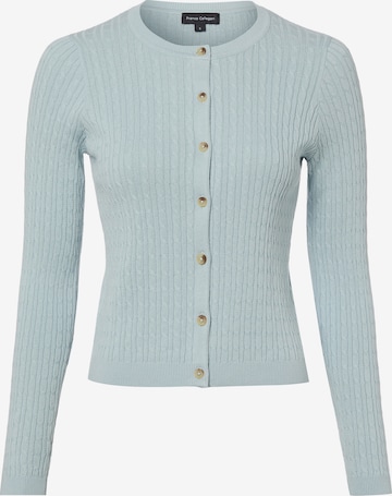 Cardigan Franco Callegari en bleu : devant