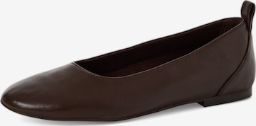 Ballerines Tamaris en marron : devant