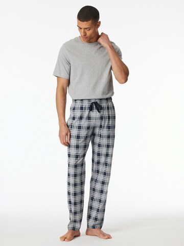 Pantalon de pyjama 'Mix + Relax' SCHIESSER en gris