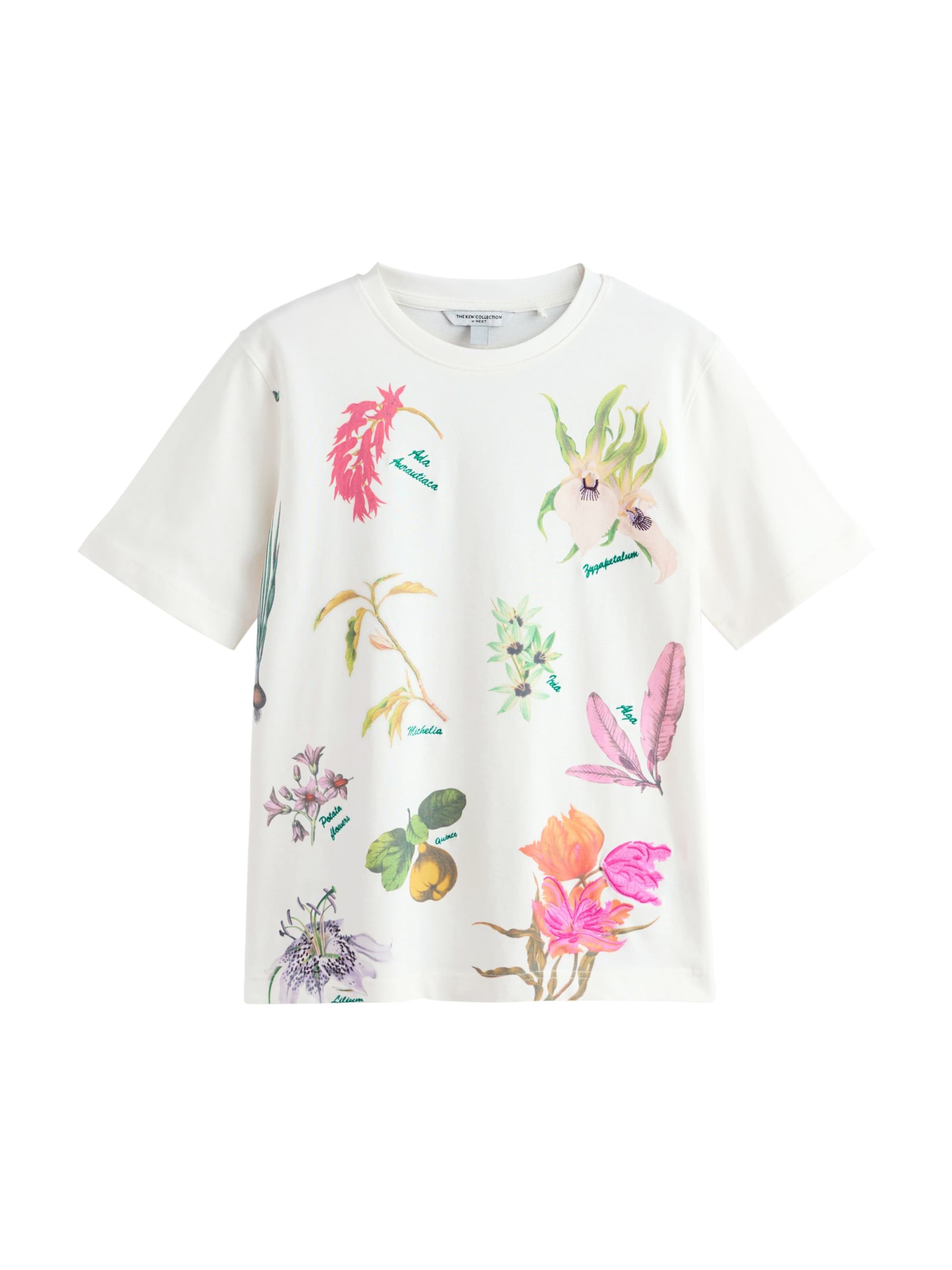 Tricou de la Next pe alb: față