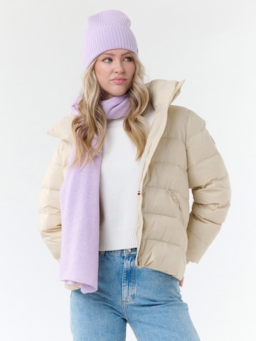 FRAAS Beanie in Purple: front