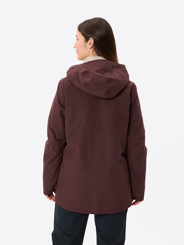 VAUDE Outdoorjas 'Mineo' in Rood