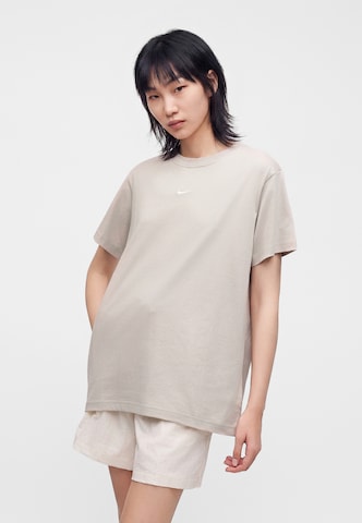 Nike Sportswear Μπλουζάκι 'CLASSIC' σε μπεζ