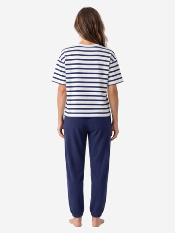 Mey Pajama 'Solid Love' in Blue