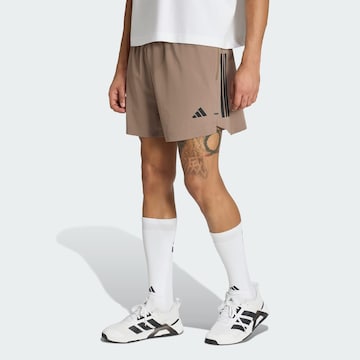 regular Pantaloni sportivi 'D4T PrimeLift' di ADIDAS PERFORMANCE in beige: frontale