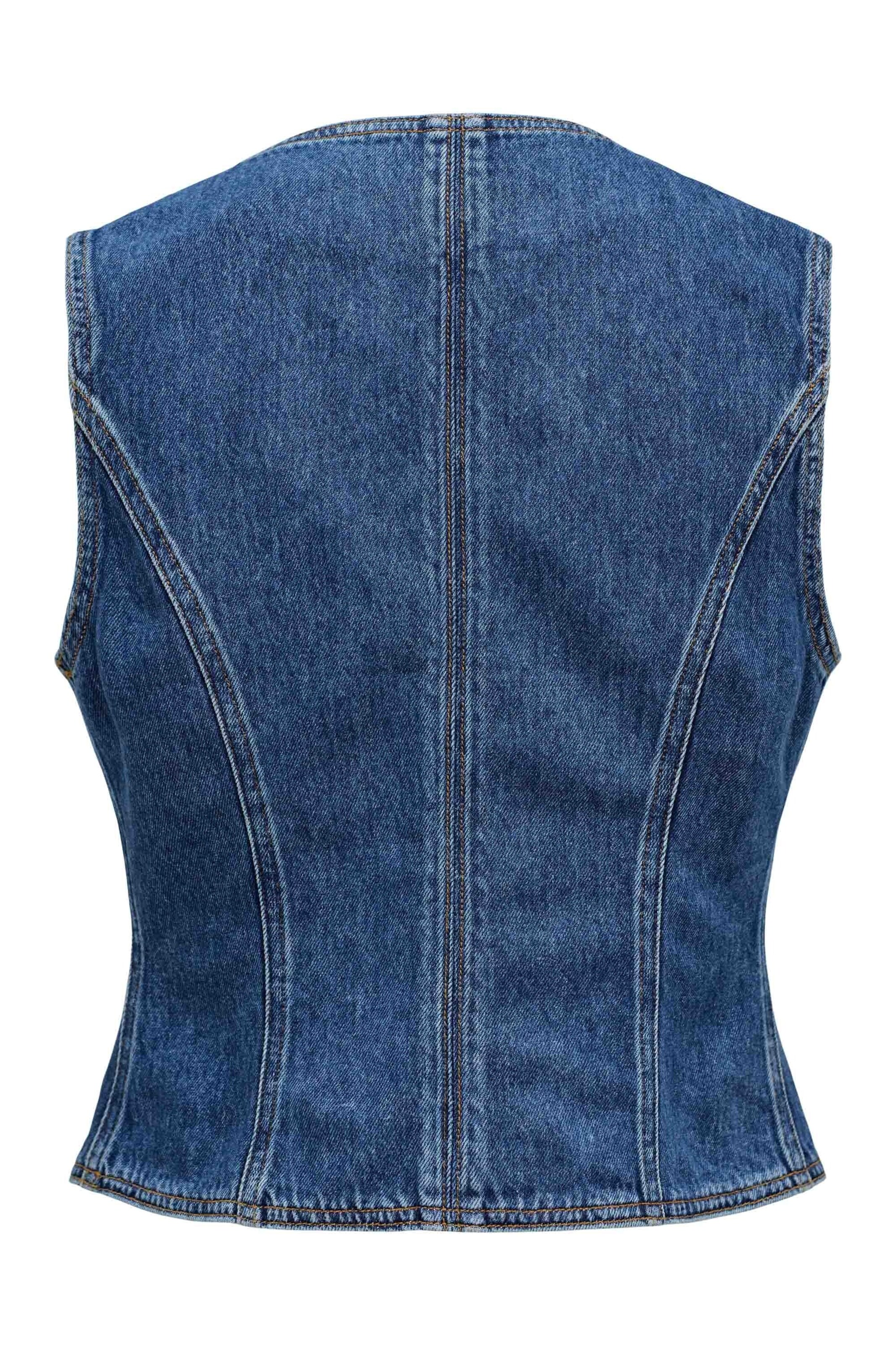 Salsa Jeans Vest in Blue