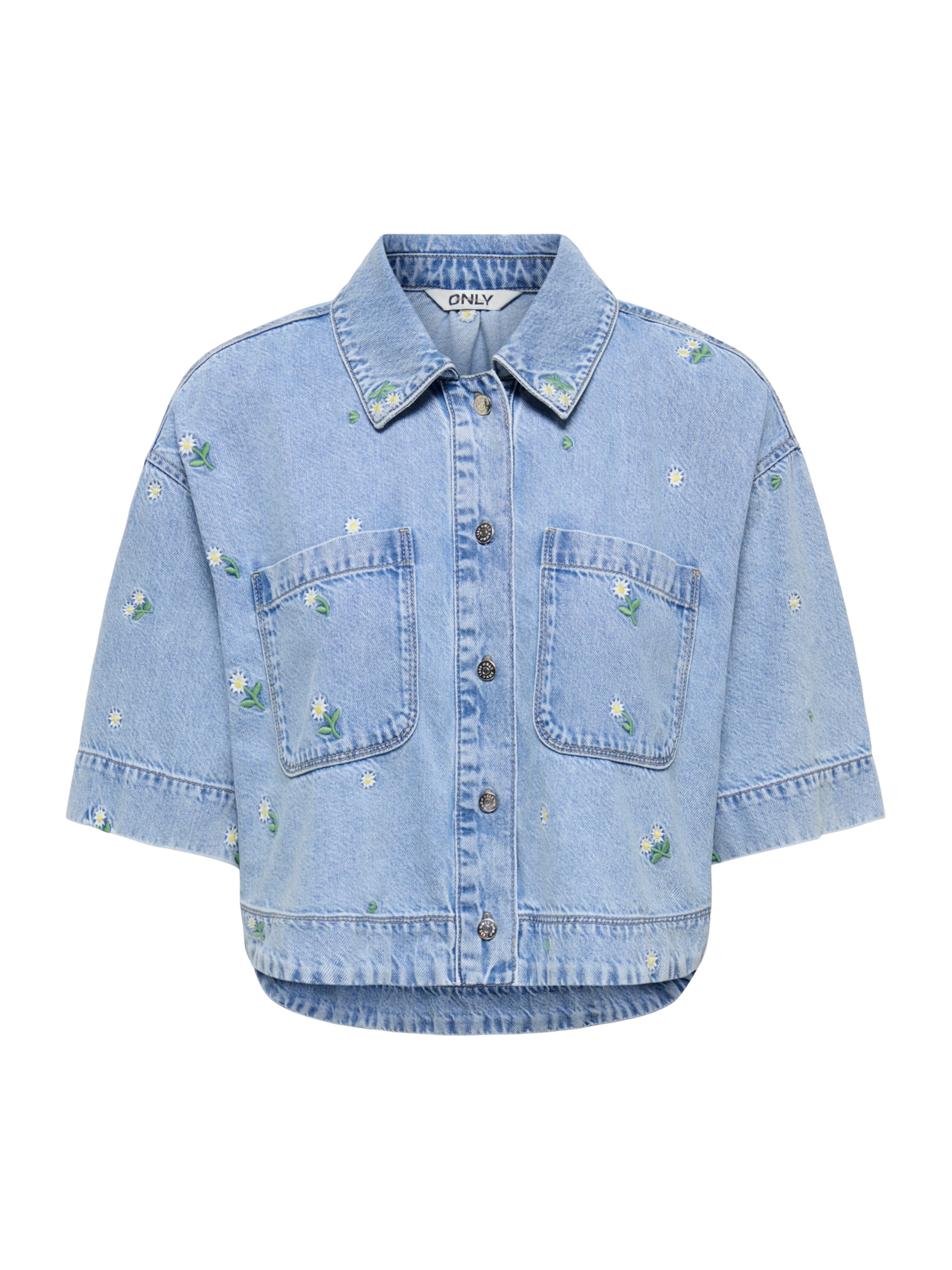 ONLY - Blusa 'ONLCleo' en azul: frente